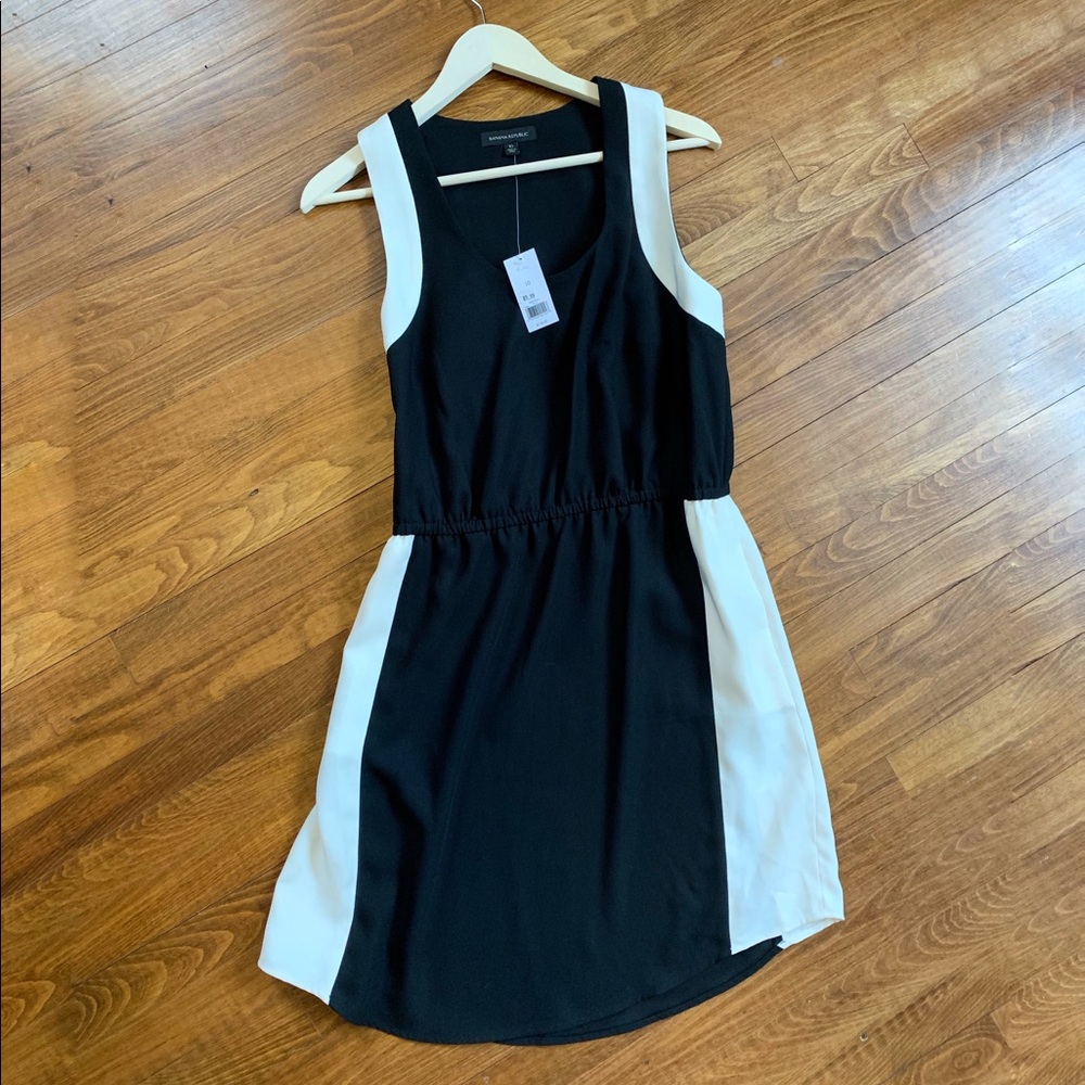 Banana republic color block dress
